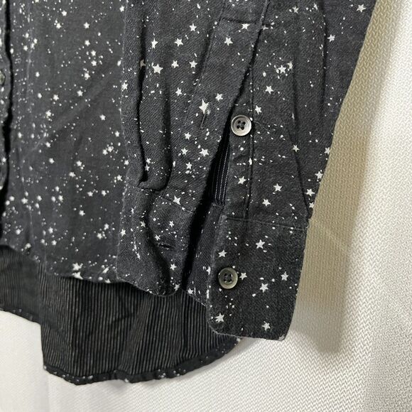 Madewell Oversized Ex-Boyfriend Shirt In Star Print Button Down Women's Size M - Picture 7 of 16